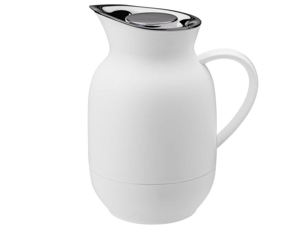 Stelton Vakuumkanna AMPHORA 1 l, 24 cm, vit, plast