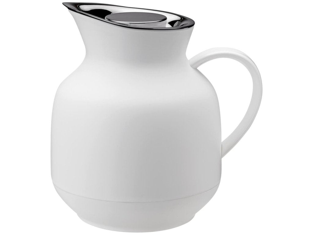 Stelton Vakuumkanna AMPHORA 1 l, 21 cm, vit, plast