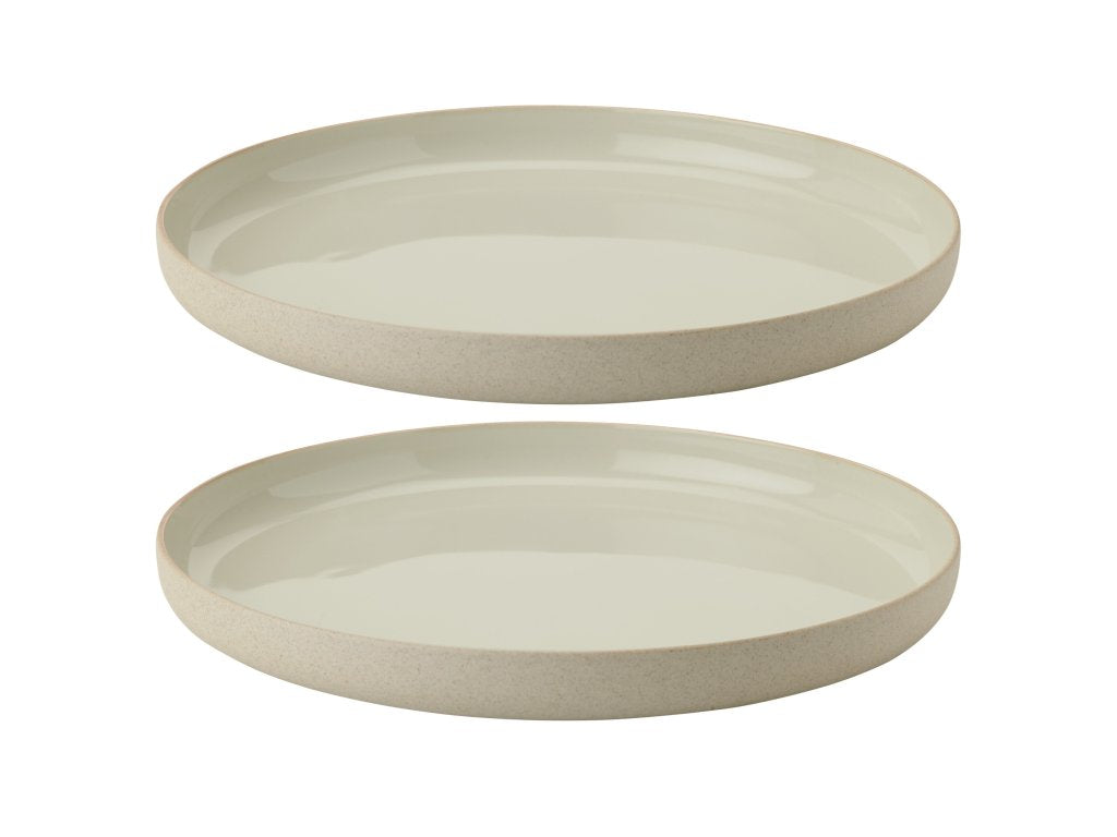 Stelton Frukosttallrik EMMA 19 cm, set i 2 delar, grå, stengods
