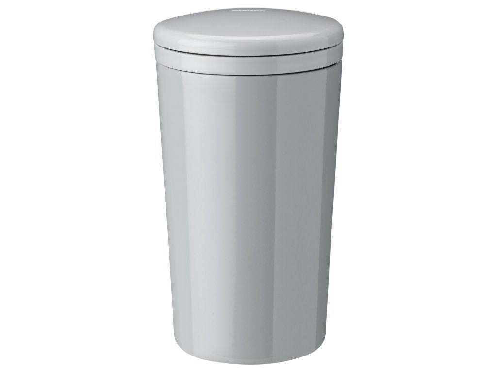 Stelton Termosmugg CARRIE 400 ml, ljusgrå, rostfritt stål