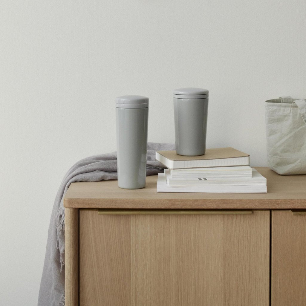 Stelton Termosflaska CARRIE 500 ml, ljusgrå, rostfritt stål