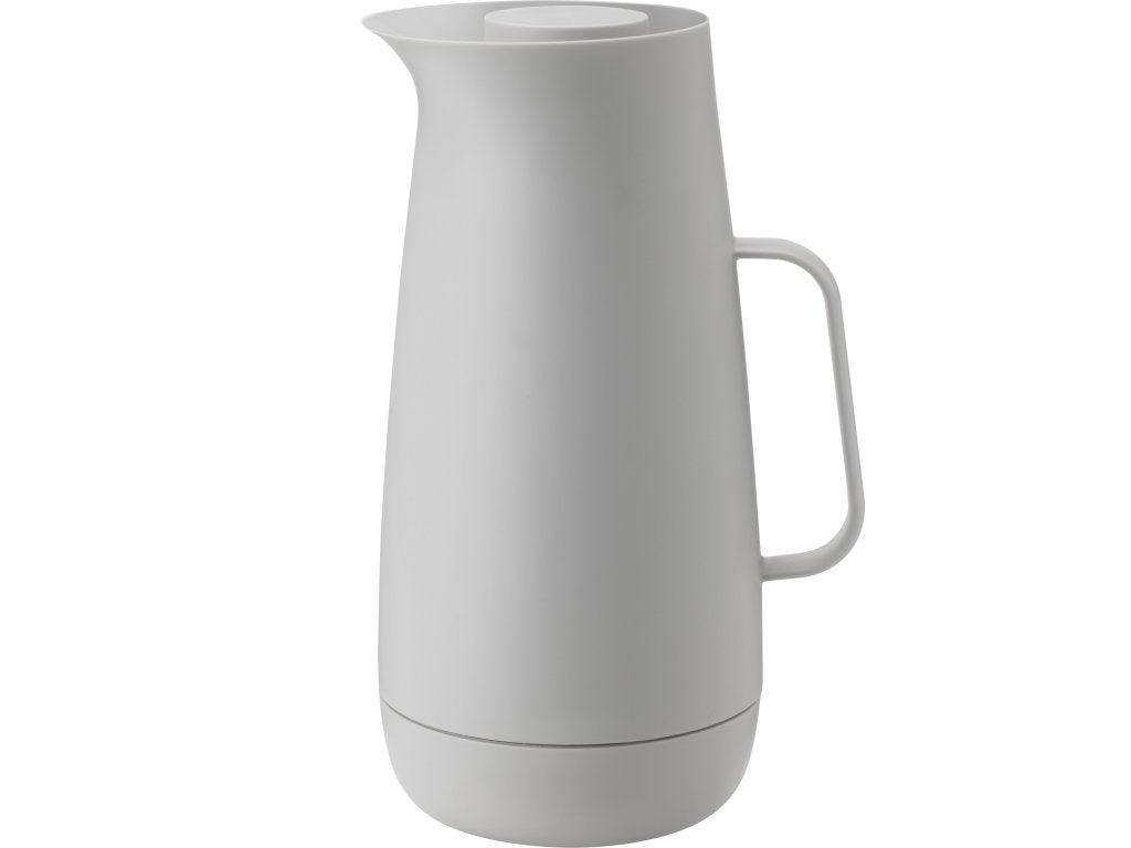 Stelton Vakuumkanna NORMAN FOSTER 1 l, ljusgrå, plast