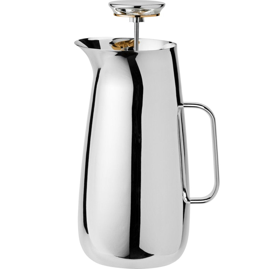 Stelton Fransk tepressbryggare NORMAN FOSTER 1 l, silver, rostfritt stål