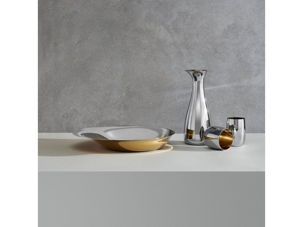 Stelton Vattenkaraff NORMAN FOSTER 1 l, silver/guld, rostfritt stål