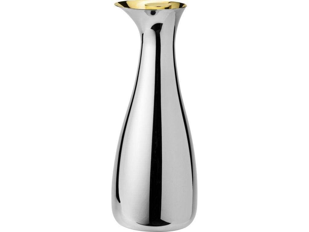 Stelton Vattenkaraff NORMAN FOSTER 1 l, silver/guld, rostfritt stål