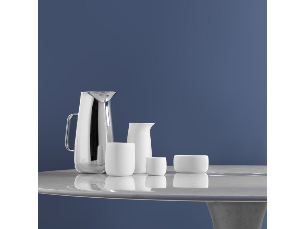 Stelton Sockerskål NORMAN FOSTER 200 ml, vit, porslin