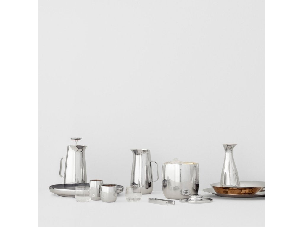 Stelton Vattenglas NORMAN FOSTER 200 ml, set i 2 delar, klart, glas
