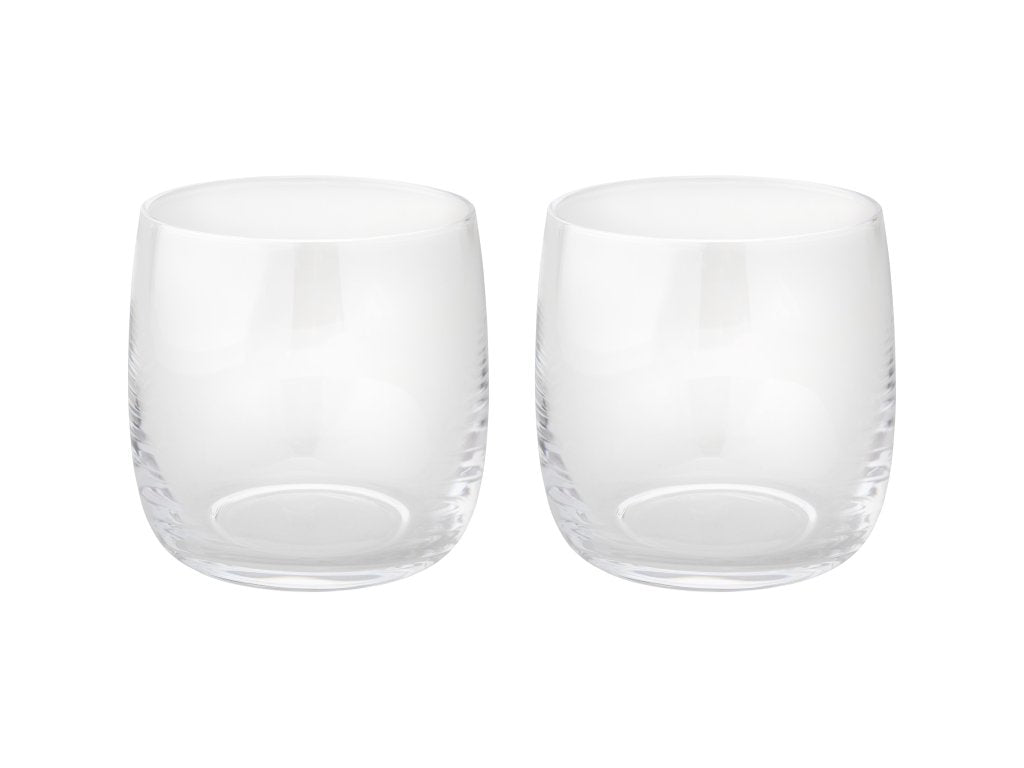 Stelton Vattenglas NORMAN FOSTER 200 ml, set i 2 delar, klart, glas