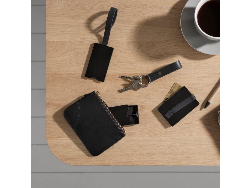 Stelton Visitkortshållare COMPANION 9 cm, svart, aluminium