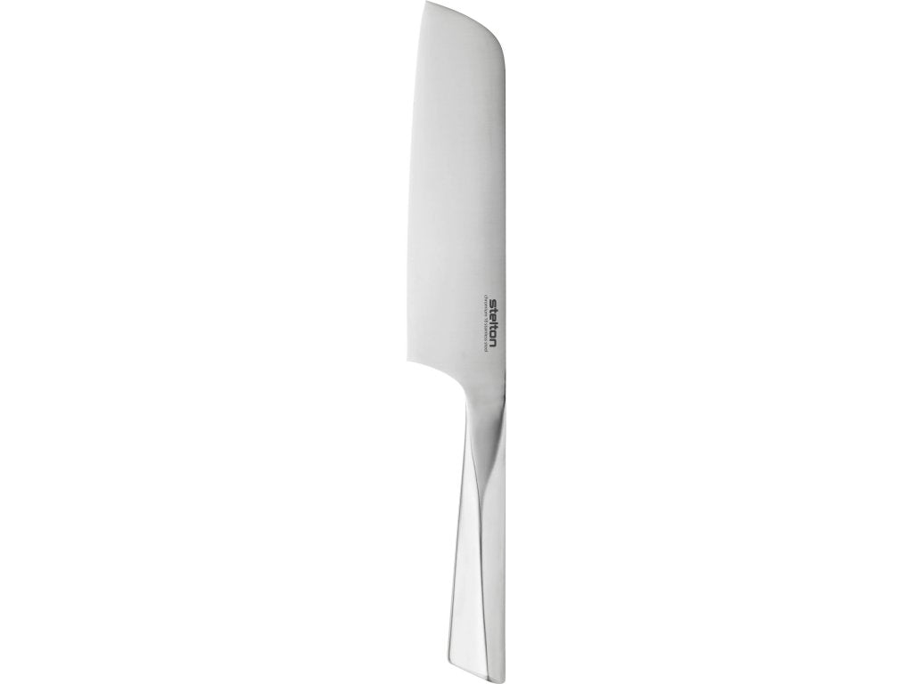 Stelton Santoku-kniv TRIGONO 18 cm, silver, rostfritt stål