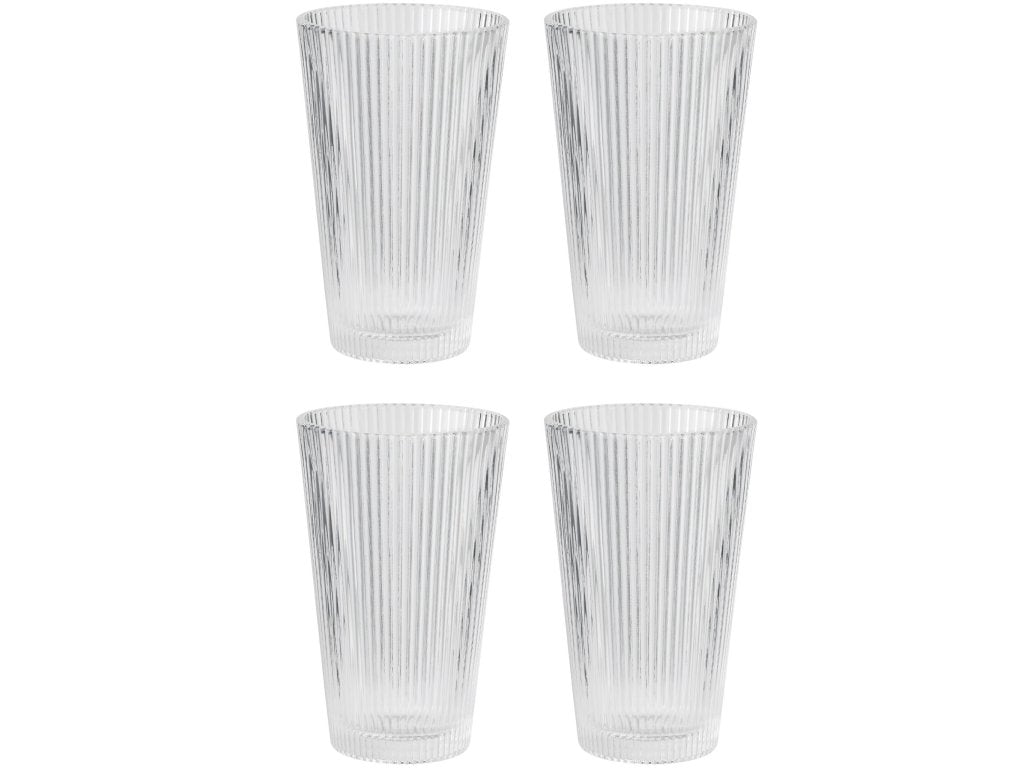 Stelton Drinkglas PILASTRO 350 ml, set i 4 delar, klar