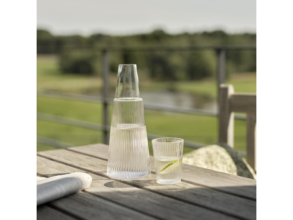 Stelton Vattenkaraff PILASTRO 1 l, klar, glas