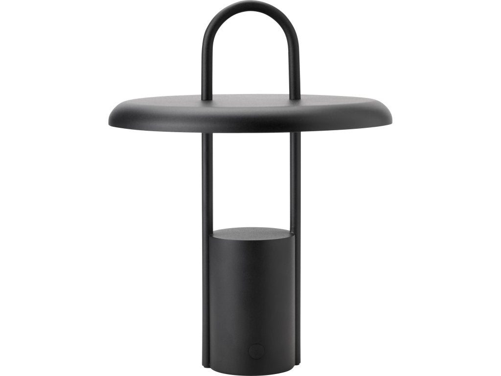 Stelton Bärbar bordslampa PIER 33 cm, LED, svart