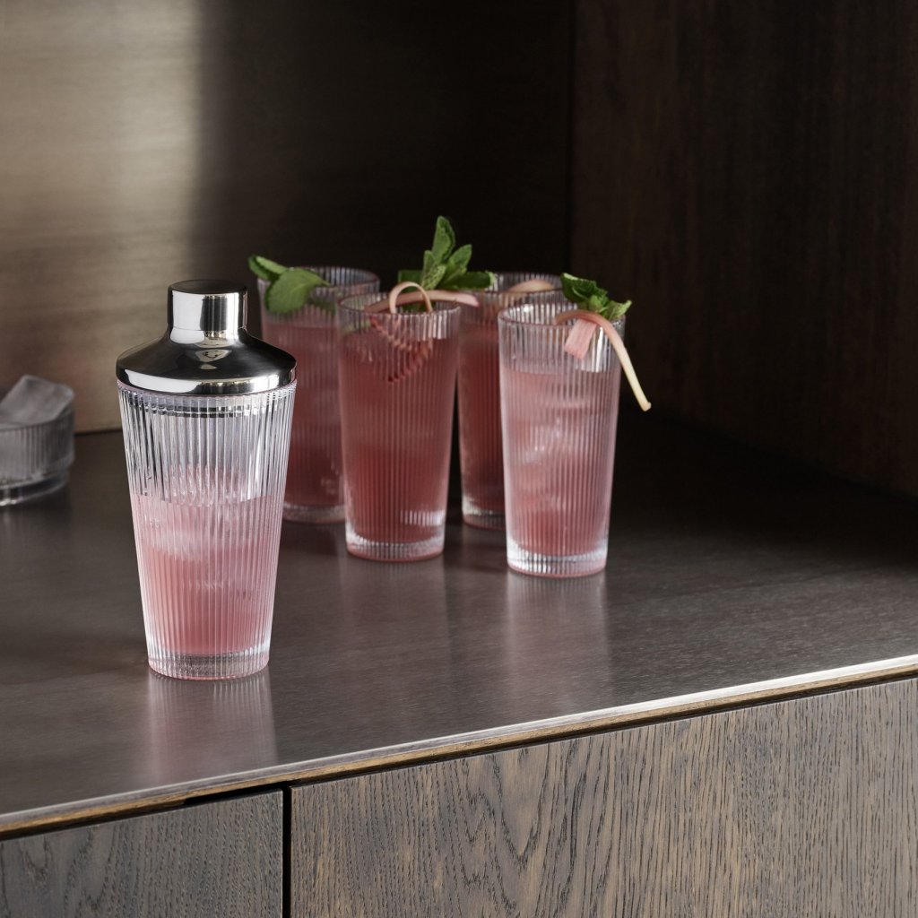Stelton Cocktail-shaker PILASTRO 400 ml, klar, glas