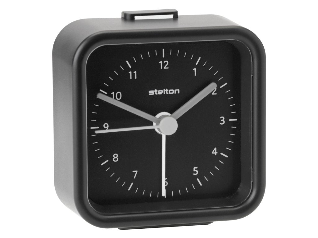 Stelton Alarmklocka OKIRU 8 cm, svart, plast