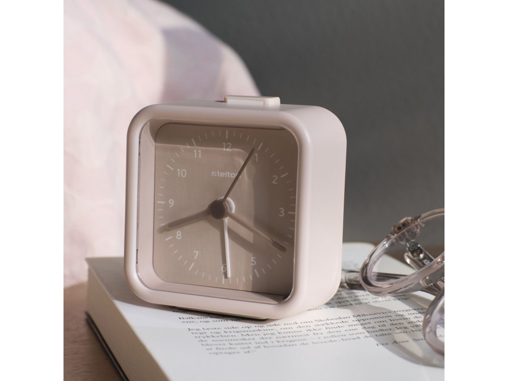 Stelton Alarmklocka OKIRU 8 cm, rosa, plast
