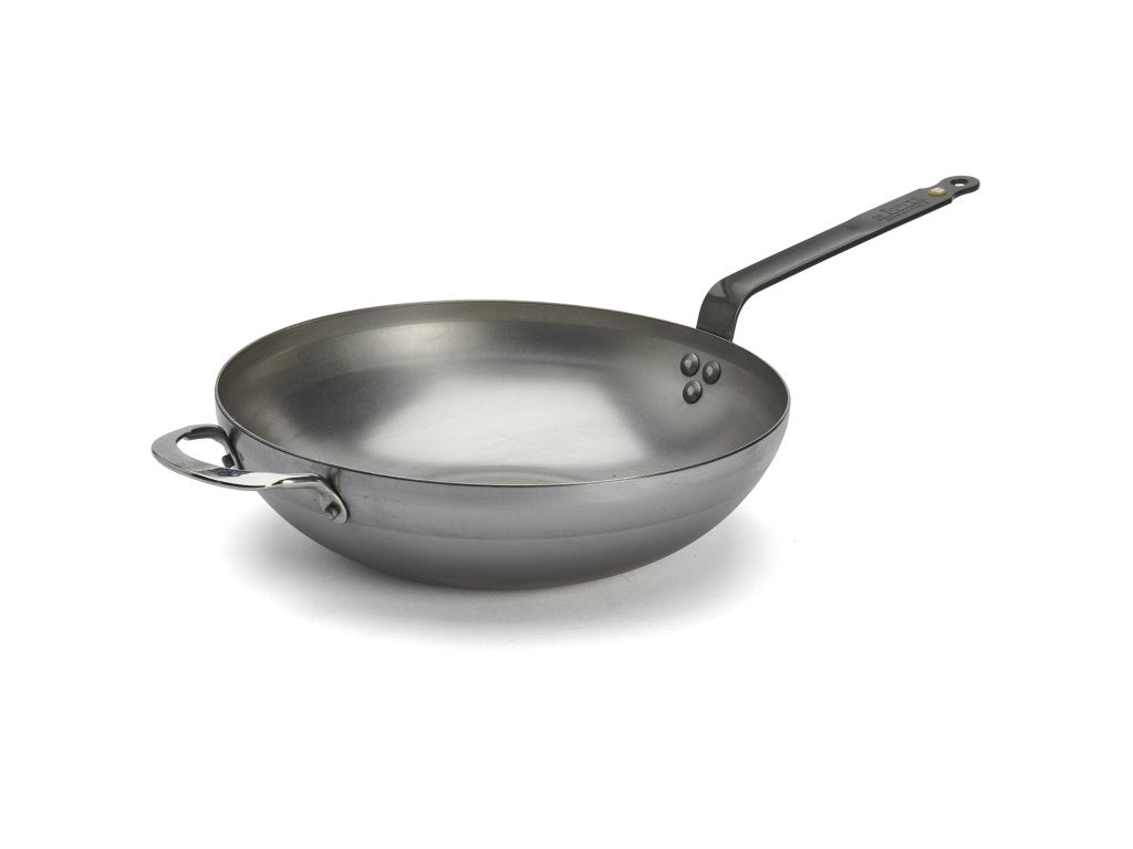 de Buyer Wok MINERAL B 32 cm, silver, stål