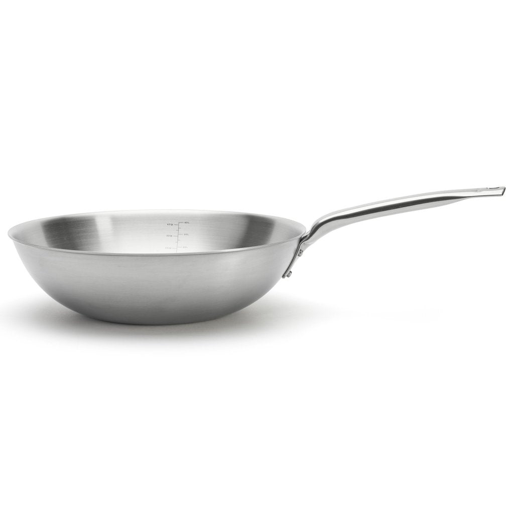 de Buyer Wok ALCHIMY 28 cm, silver, rostfritt stål