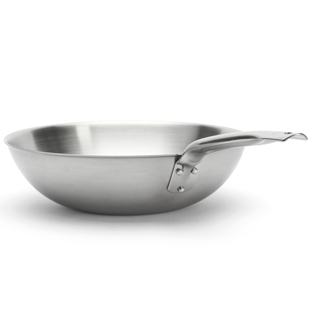 de Buyer Wok ALCHIMY 28 cm, silver, rostfritt stål