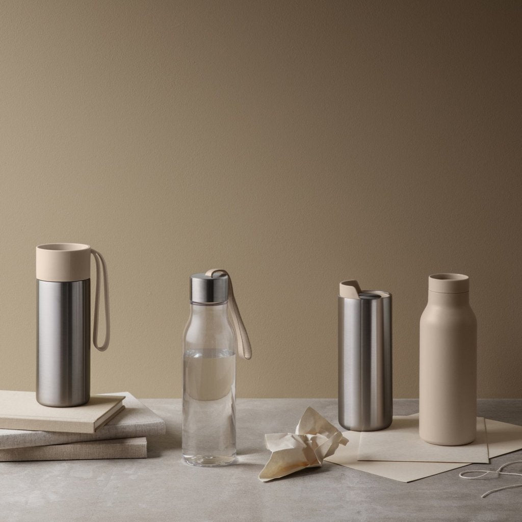 Eva Solo Termosflaska URBAN 500 ml, årgång brun, rostfritt stål