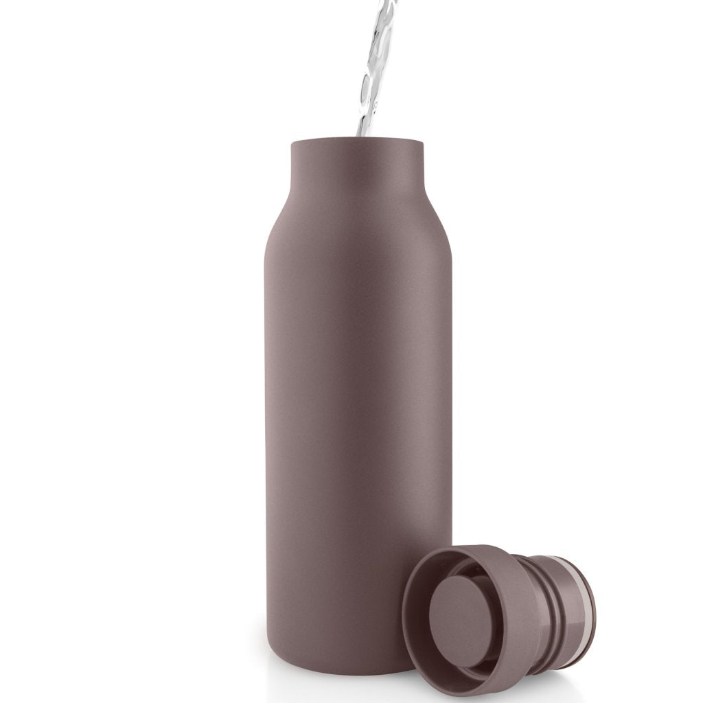 Eva Solo Termosflaska URBAN 500 ml, årgång brun, rostfritt stål