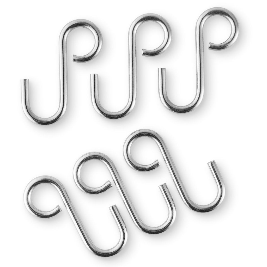 Eva Solo Köksstångskrok 3,7 cm, set i 6 delar, rostfritt stål