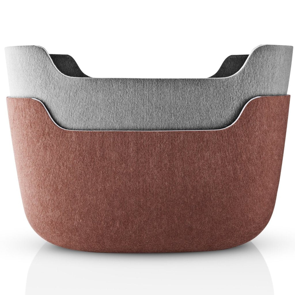 Eva Solo Förvaringskorg TIDY 48 x 26 cm, rödbrun, plast