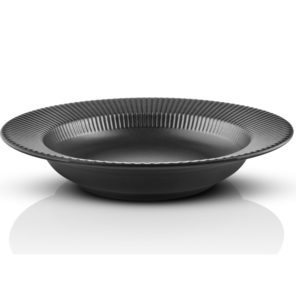 Eva Solo Djup tallrik LEGIO NOVA 25 cm, svart, stengods