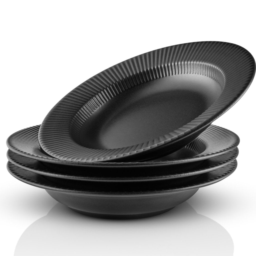 Eva Solo Djup tallrik LEGIO NOVA 25 cm, svart, stengods