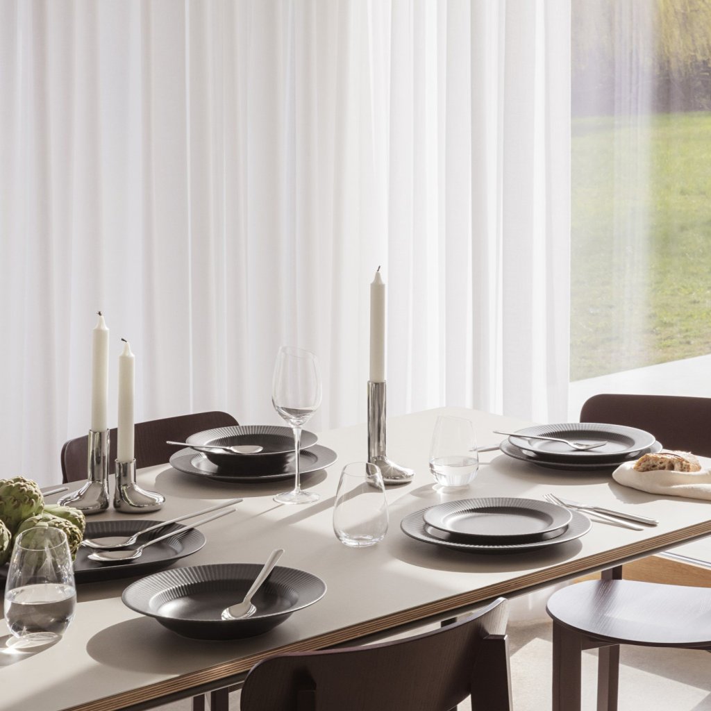 Eva Solo Middagstallrik LEGIO NOVA 25 cm, svart, stengods