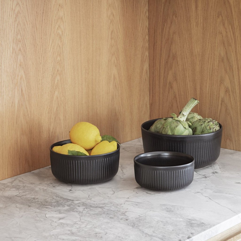 Eva Solo Serveringsskål LEGIO NOVA 1 l, svart, stengods