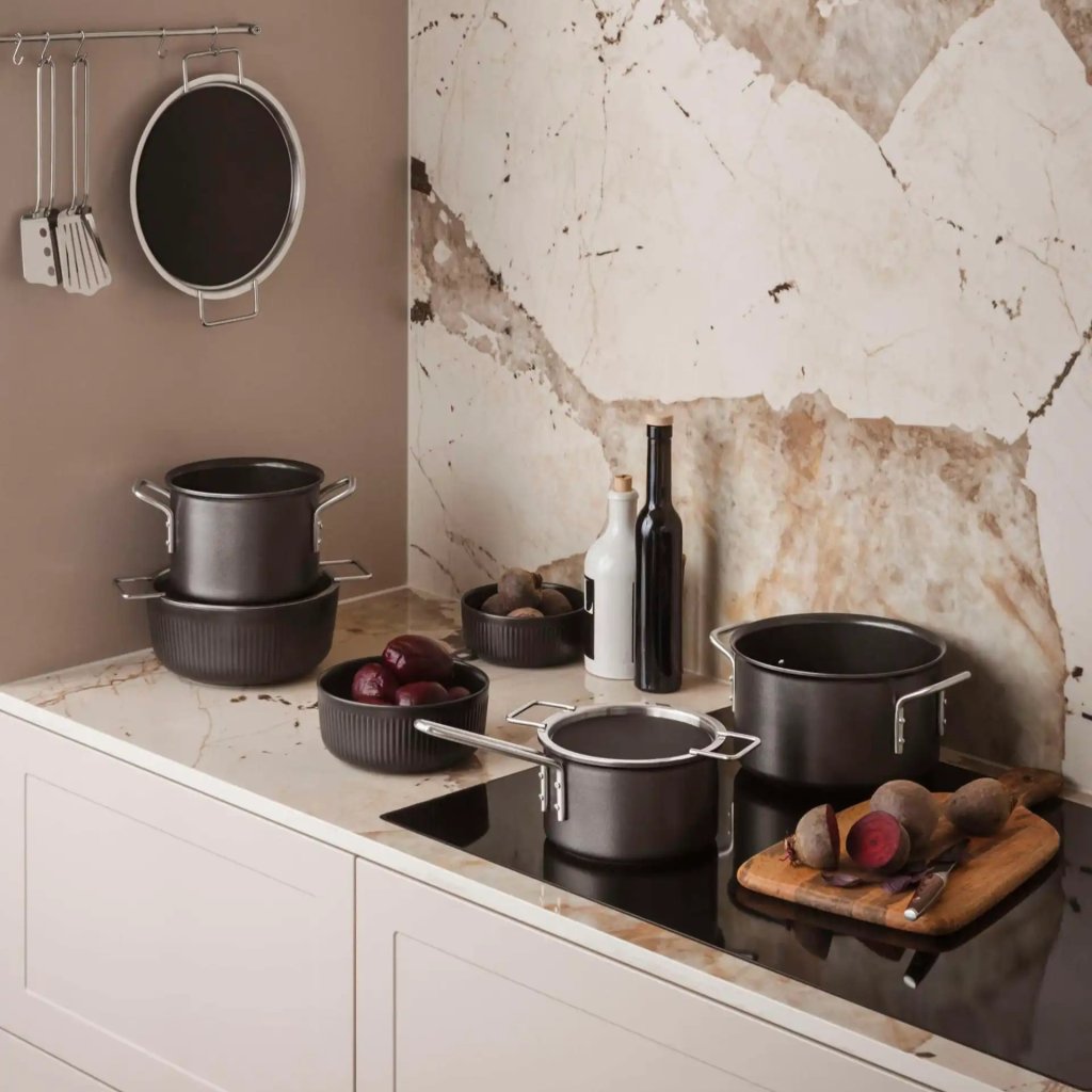 Eva Solo Serveringsskål LEGIO NOVA 1 l, svart, stengods