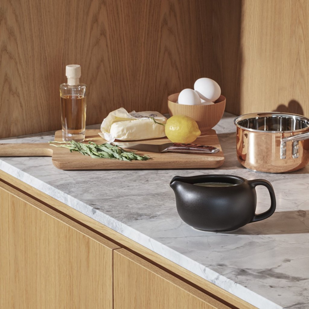 Eva Solo Såssnipa NORDIC KITCHEN 400 ml, svart, stengods