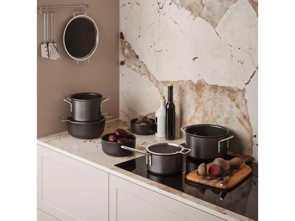 Eva Solo Serveringsskål LEGIO NOVA 500 ml, svart, stengods