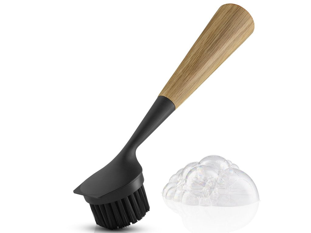 Eva Solo Diskborste 23 cm, svart, nylon / trä