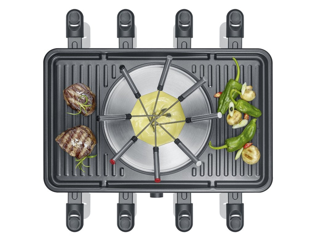 Severin Raclettgrill RG 2347 1400 W, svart