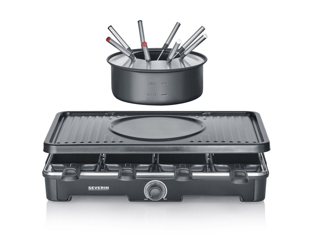 Severin Raclettgrill RG 2347 1400 W, svart