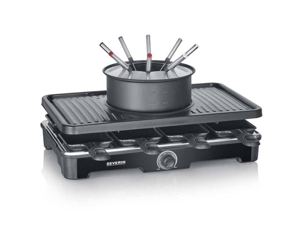 Severin Raclettgrill RG 2347 1400 W, svart