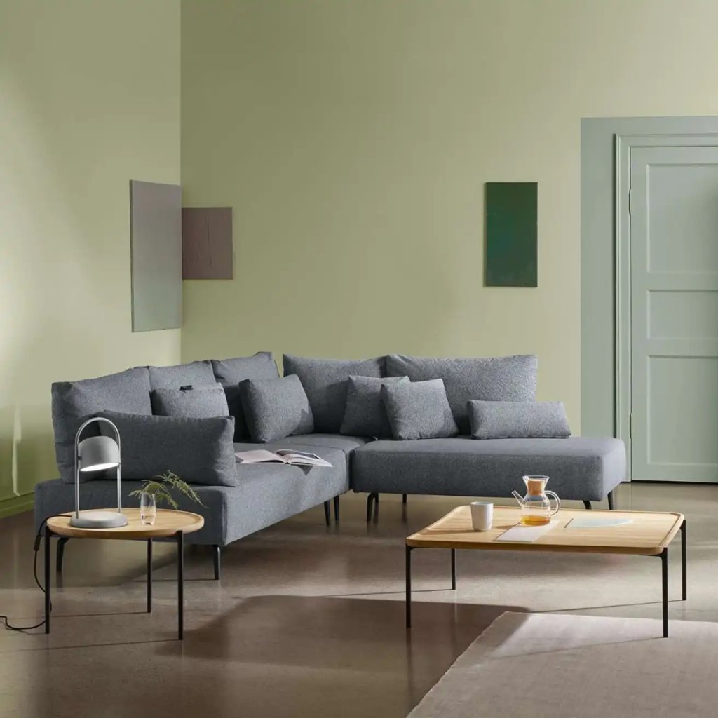 Eva Solo Bordslampa KAJ 40 cm, grå, stål