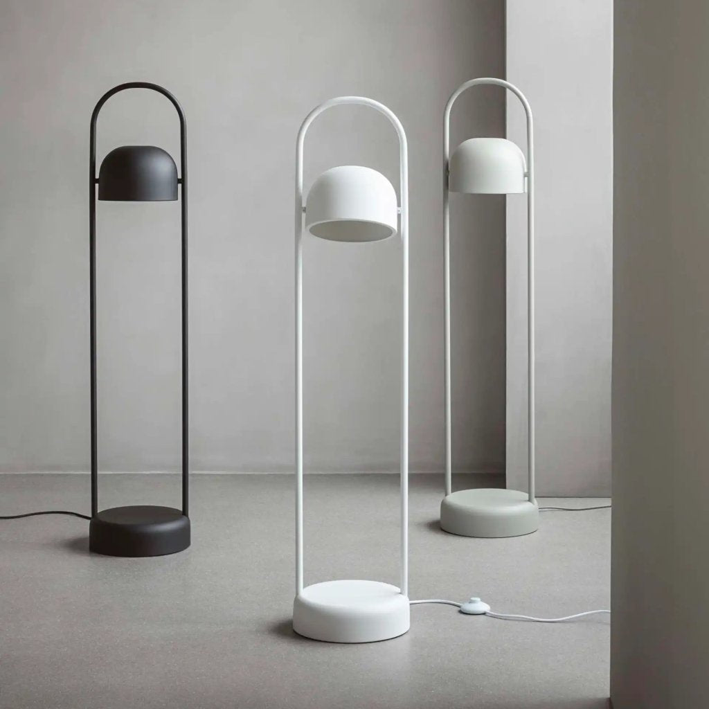 Eva Solo Golvlampa KAJ 121 cm, vit, stål