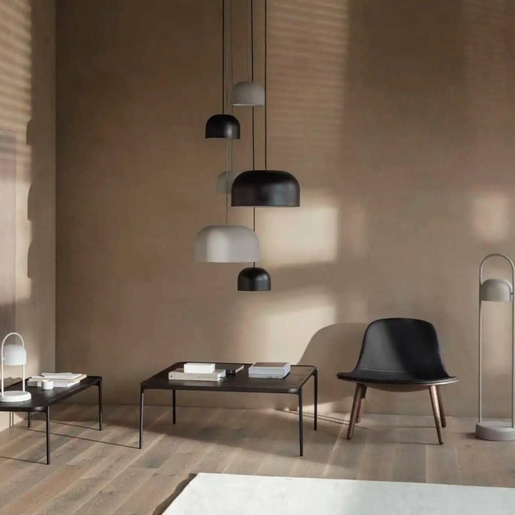 Eva Solo Hängande lampa KAJ 43 cm, svart, stål