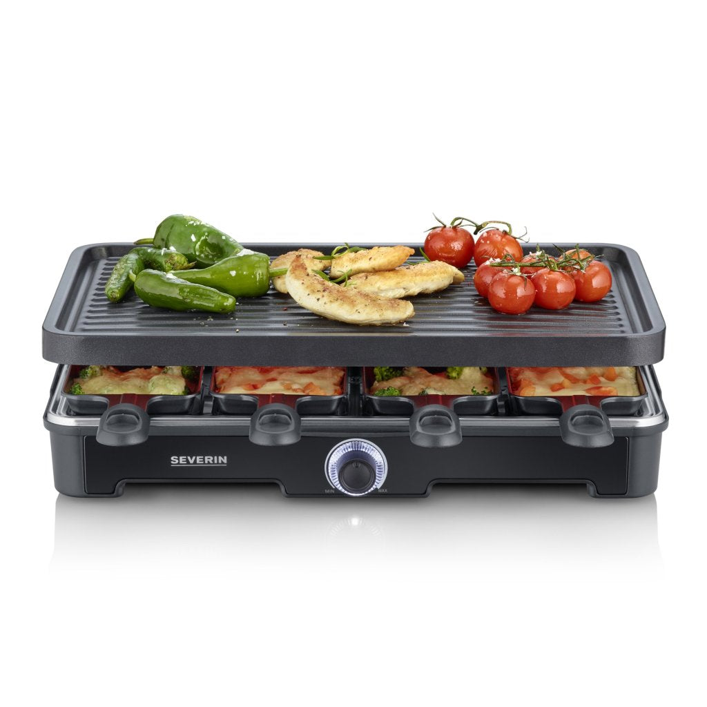 Severin Raclettgrill RG 9670 1400 W, svart