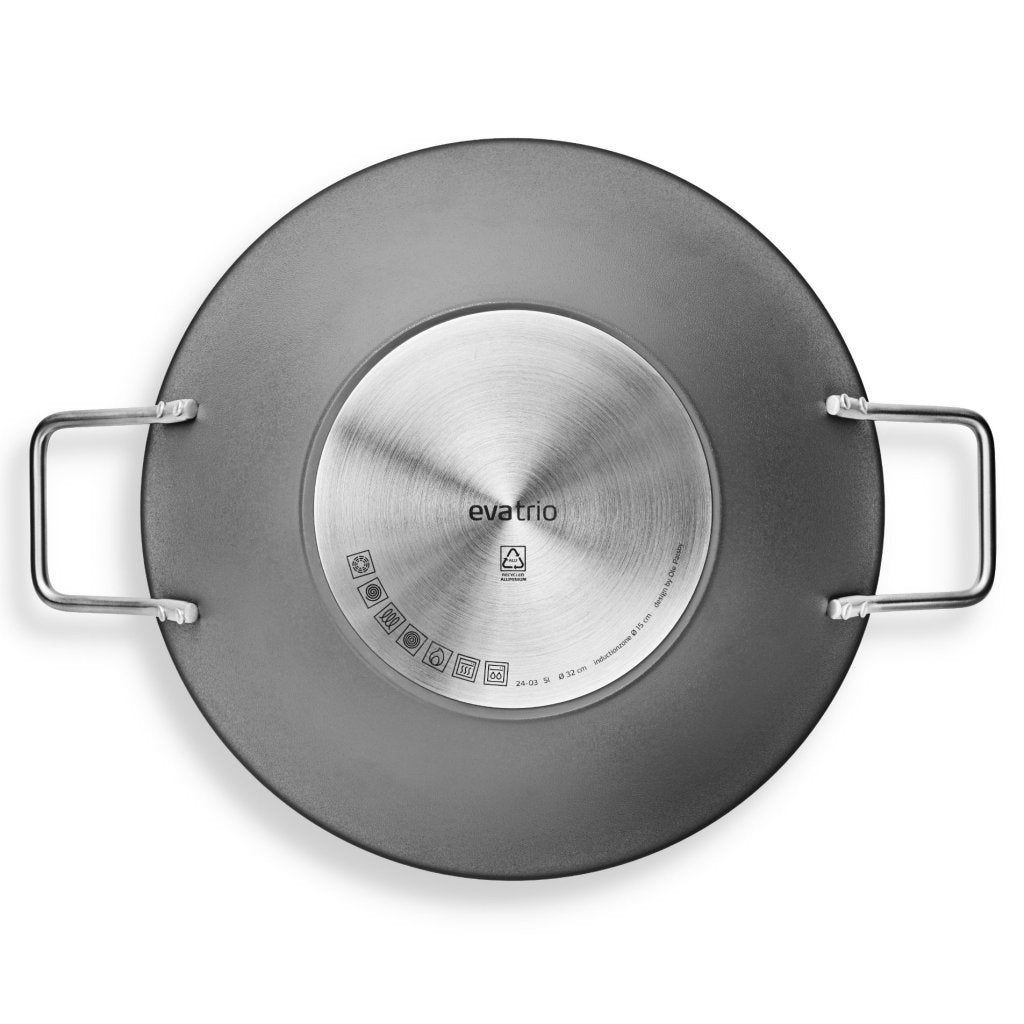 Eva Solo Wok GREY LINE 32 cm, 5 l, aluminum