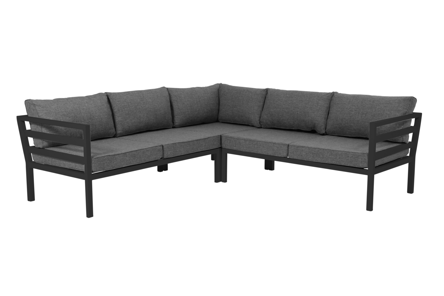 Brafab Weldon soffgrupp Svart/grå