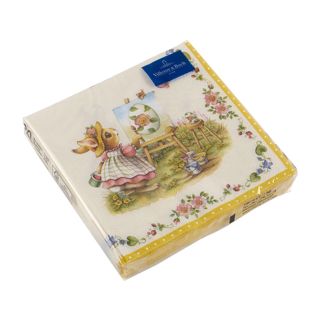 Villeroy & Boch Easter Accessoires Lunchservett Kaniner