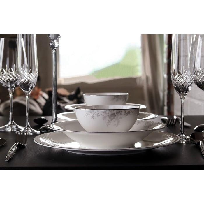 royal porcelain Angelina Platinum Dessertskål 13 cm Vit