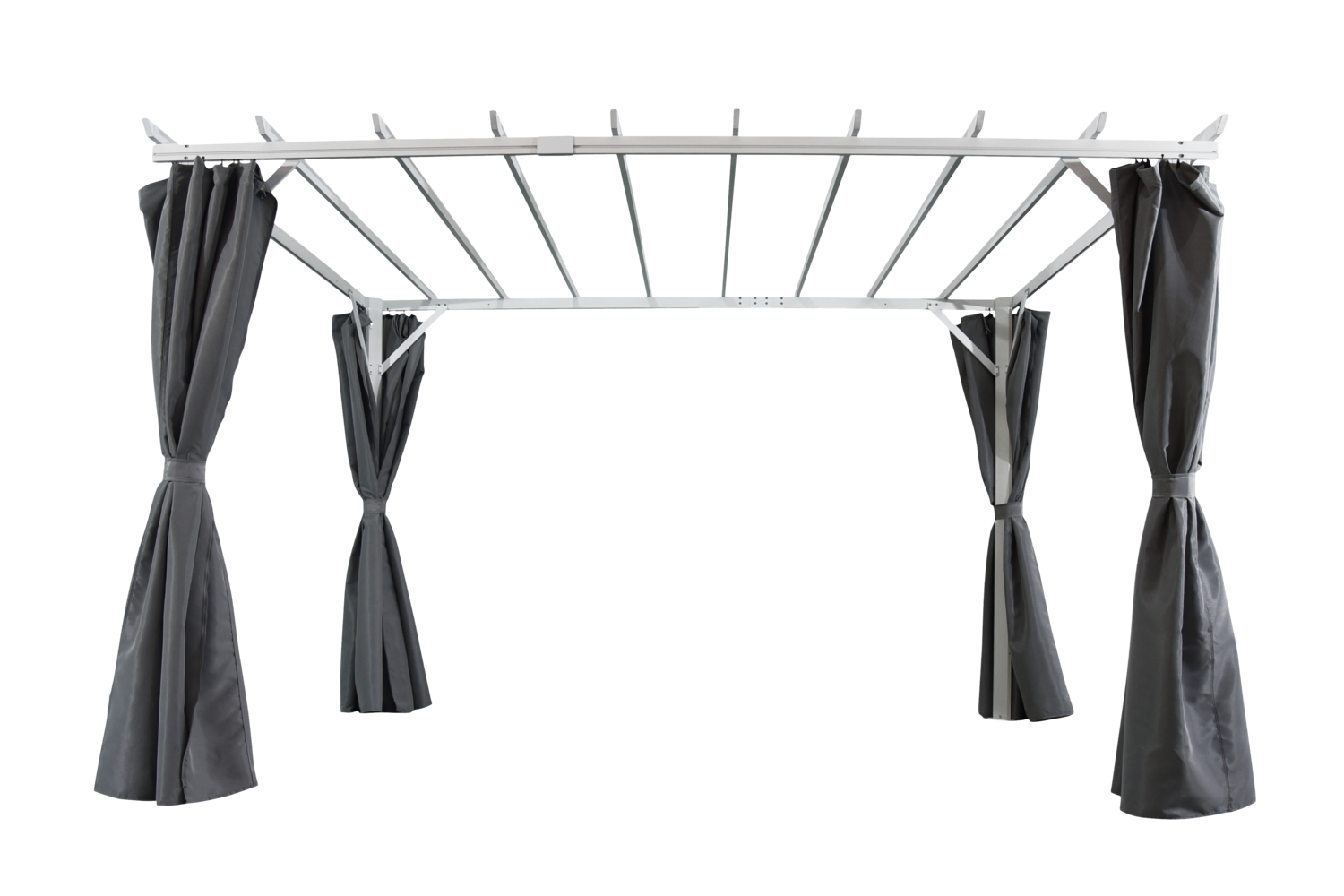 Brafab Piode pergola Vit/grå 360x303 cm