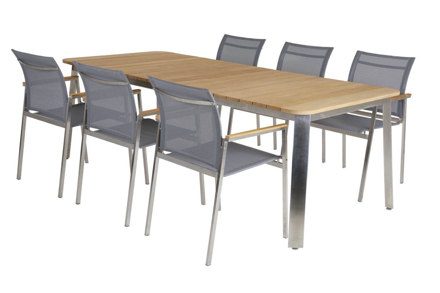 Brafab Lefkos 218x100 SS/teak