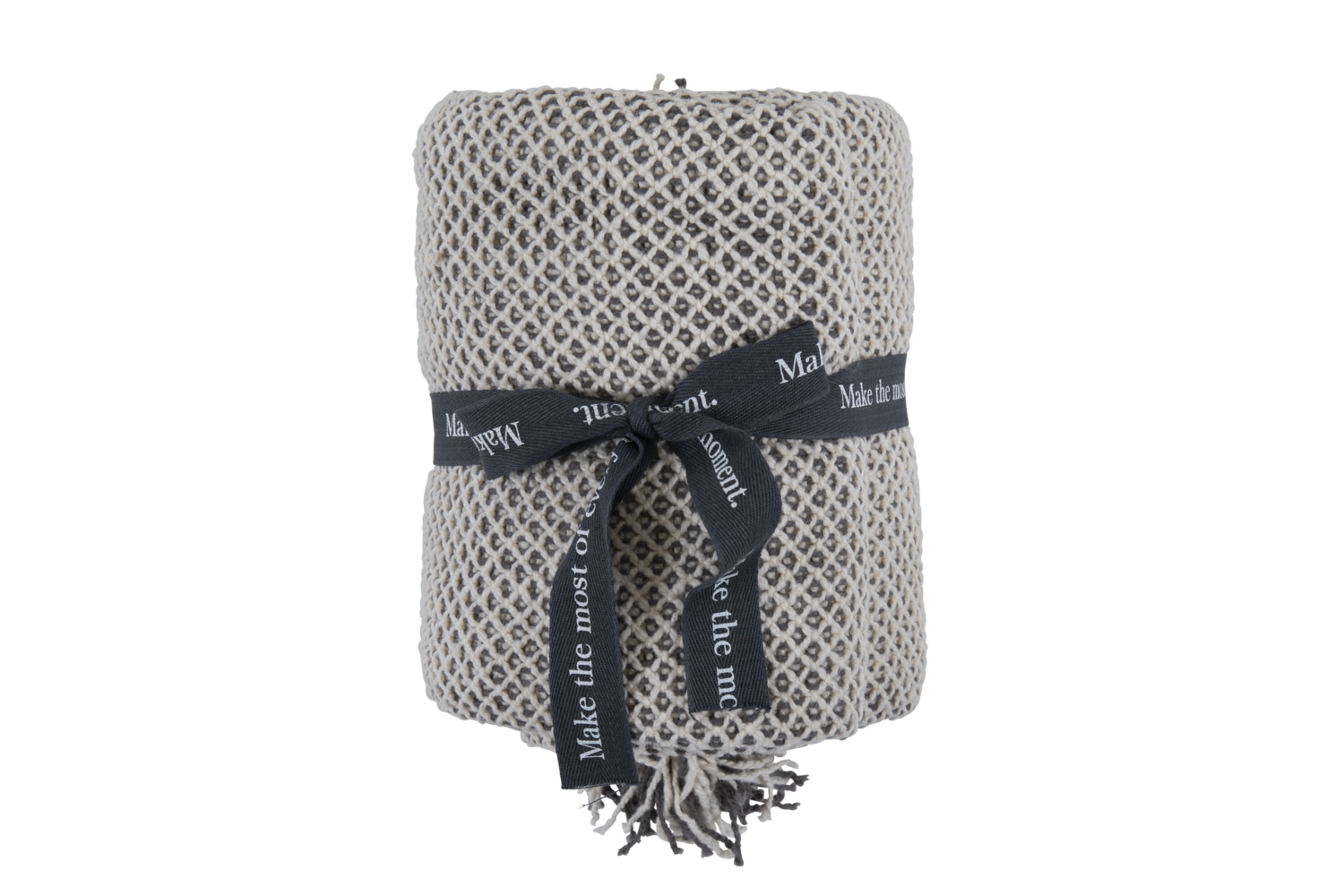 Brafab Fortore pläd Grå 130x170 cm