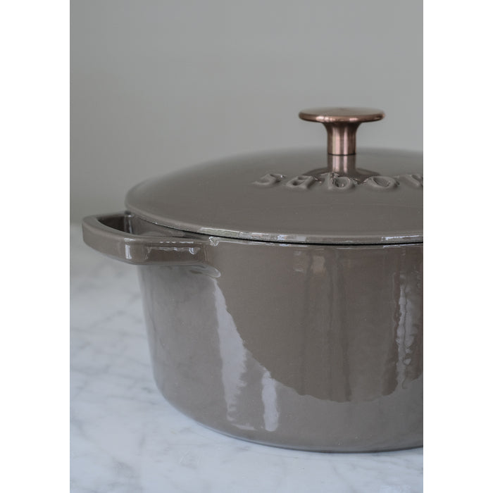 Sabor Gjutjärnsgryta 24 cm 4,4 L mahogny